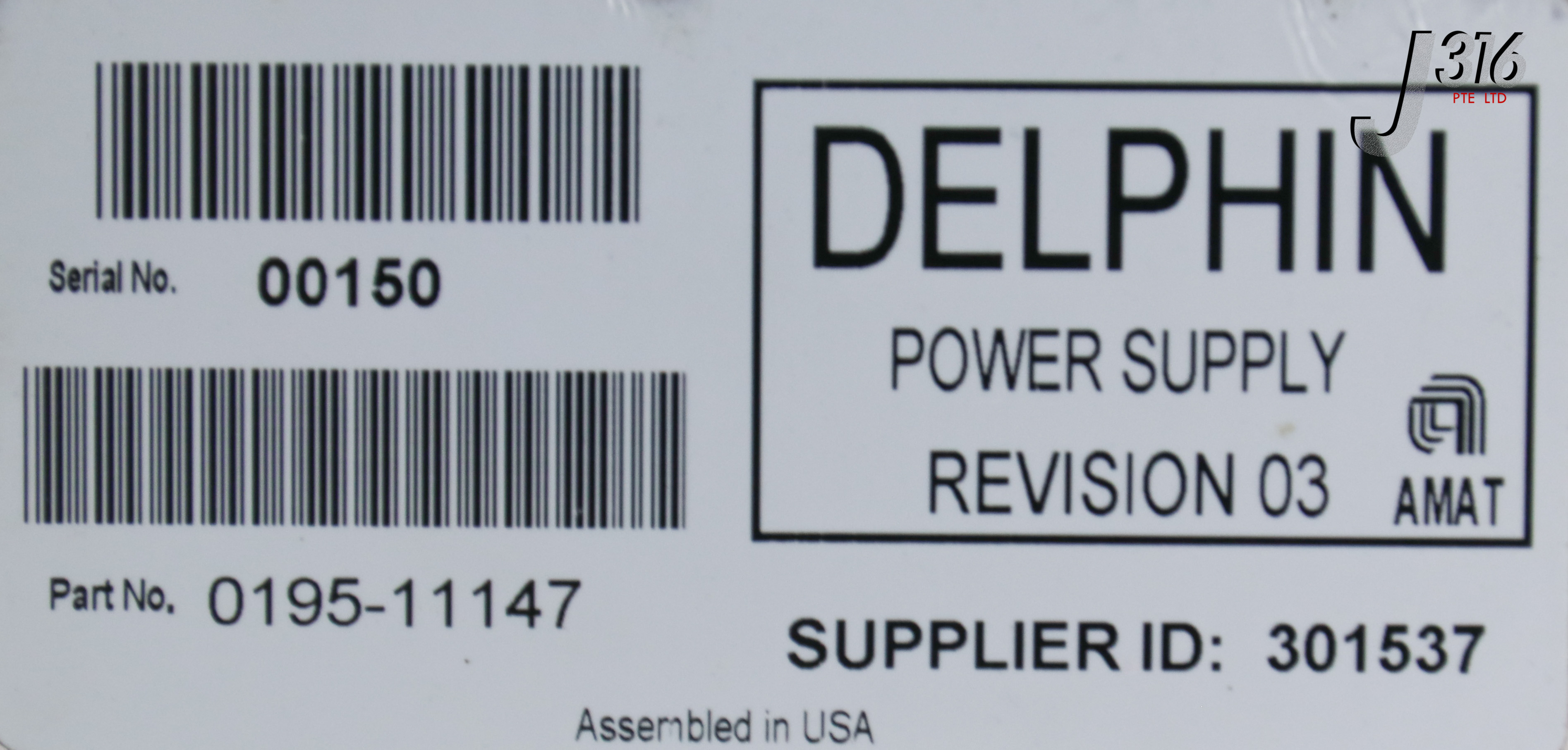 専用 7 24945 APPLIED MATERIALS DELPHIN POWER SUPPLY 0195-11147 | eBay